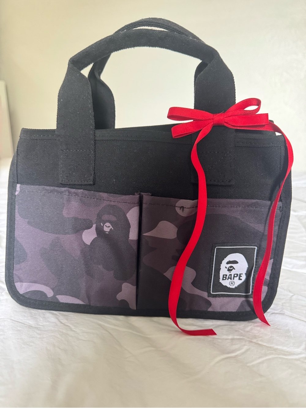 Bape mini tote bag